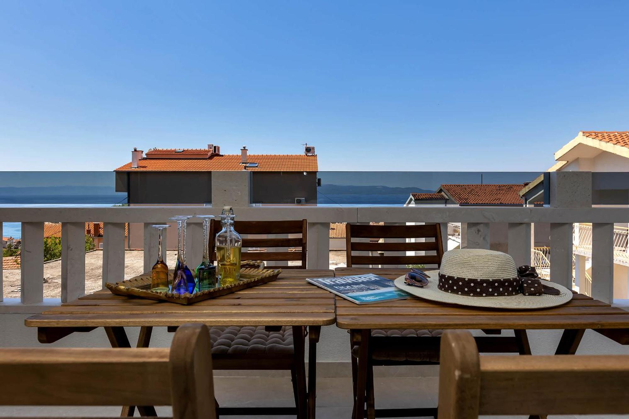 Apartments Luka'S View ماكارسكا المظهر الخارجي الصورة