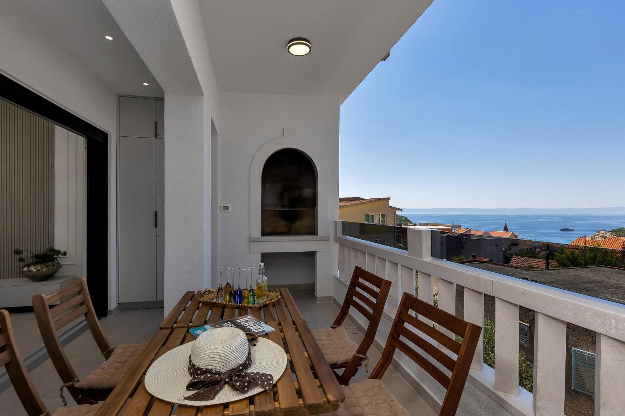 Apartments Luka'S View ماكارسكا المظهر الخارجي الصورة