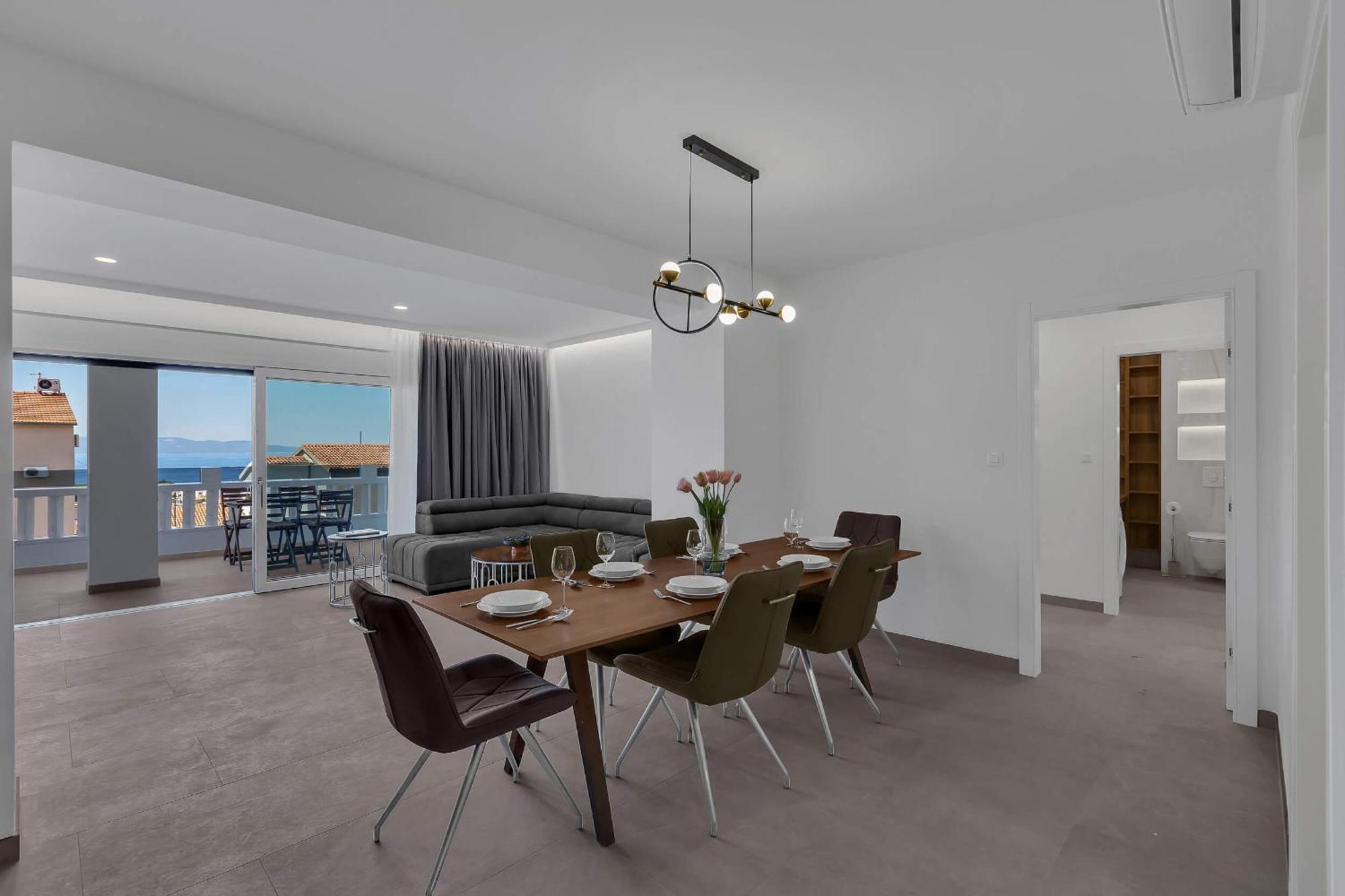 Apartments Luka'S View ماكارسكا المظهر الخارجي الصورة